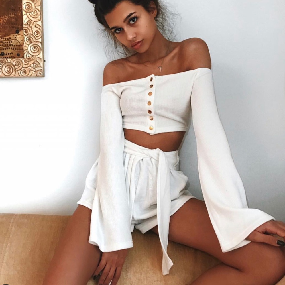 “Ribbed Tatia” Top - Sabo Skirt
